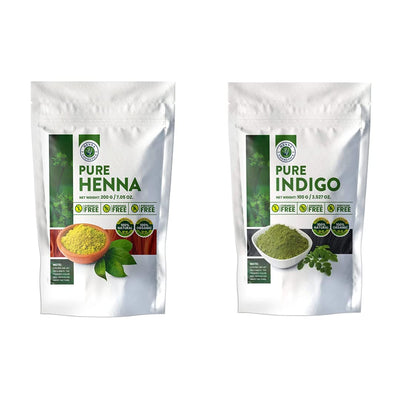 Henna & Indigo: My New 2 Step AMAZING Natural Hair Dye Using Pure, Natural, Organic Henna & Indigo