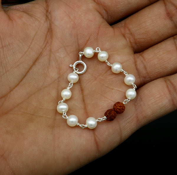 Pack Of 3 Friendship Glass Beads Bracelet LavenderWhite Transparent  Oralia India