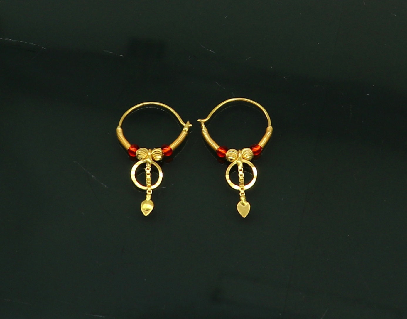 0.48Tct Yellow Diamond Stud Earrings With 0.51Tct Diamond Accents Set ‐ Gem  Bleu