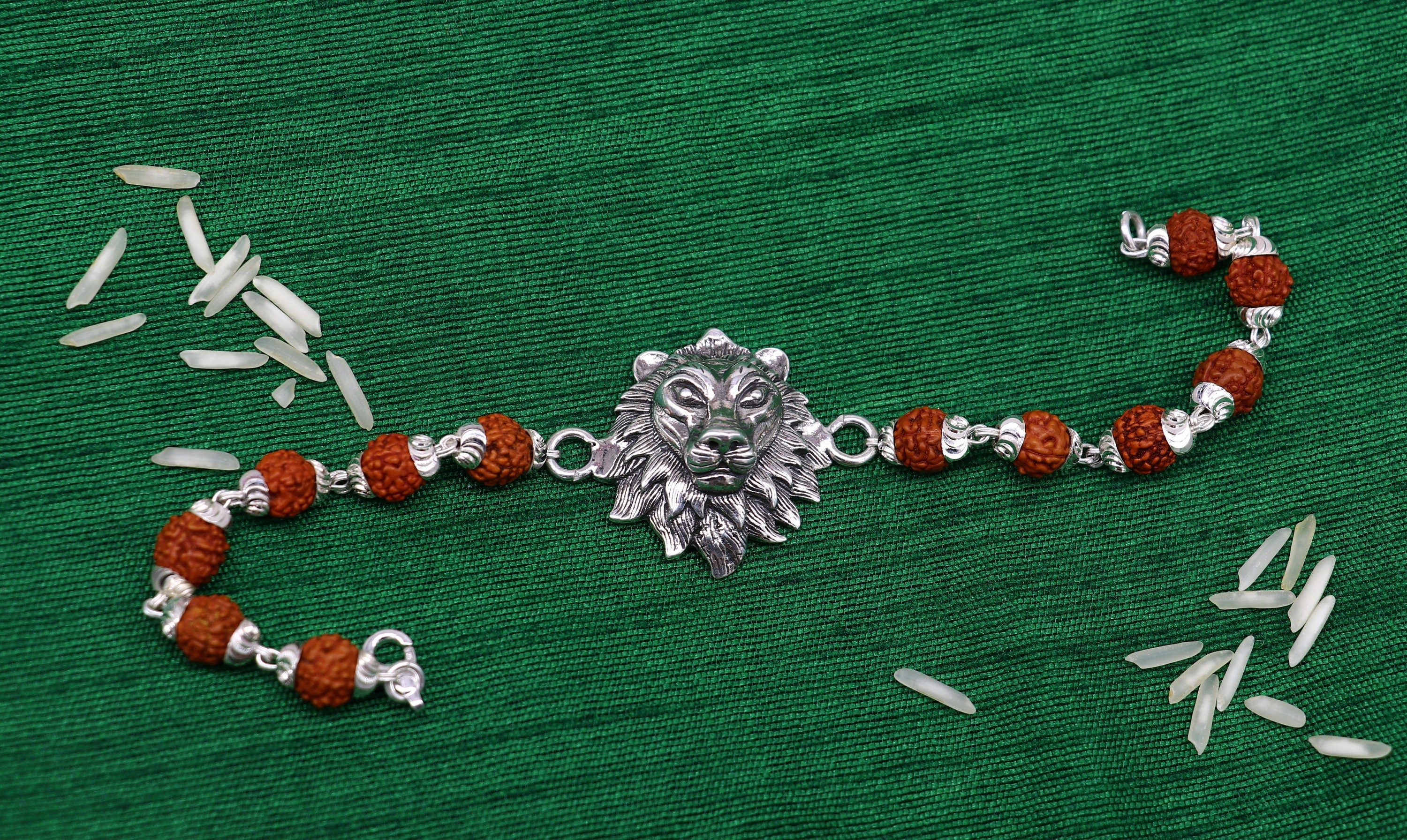 Buy Customized Name Bracelet With Rudraksha Beads Best Gift At MewadArts