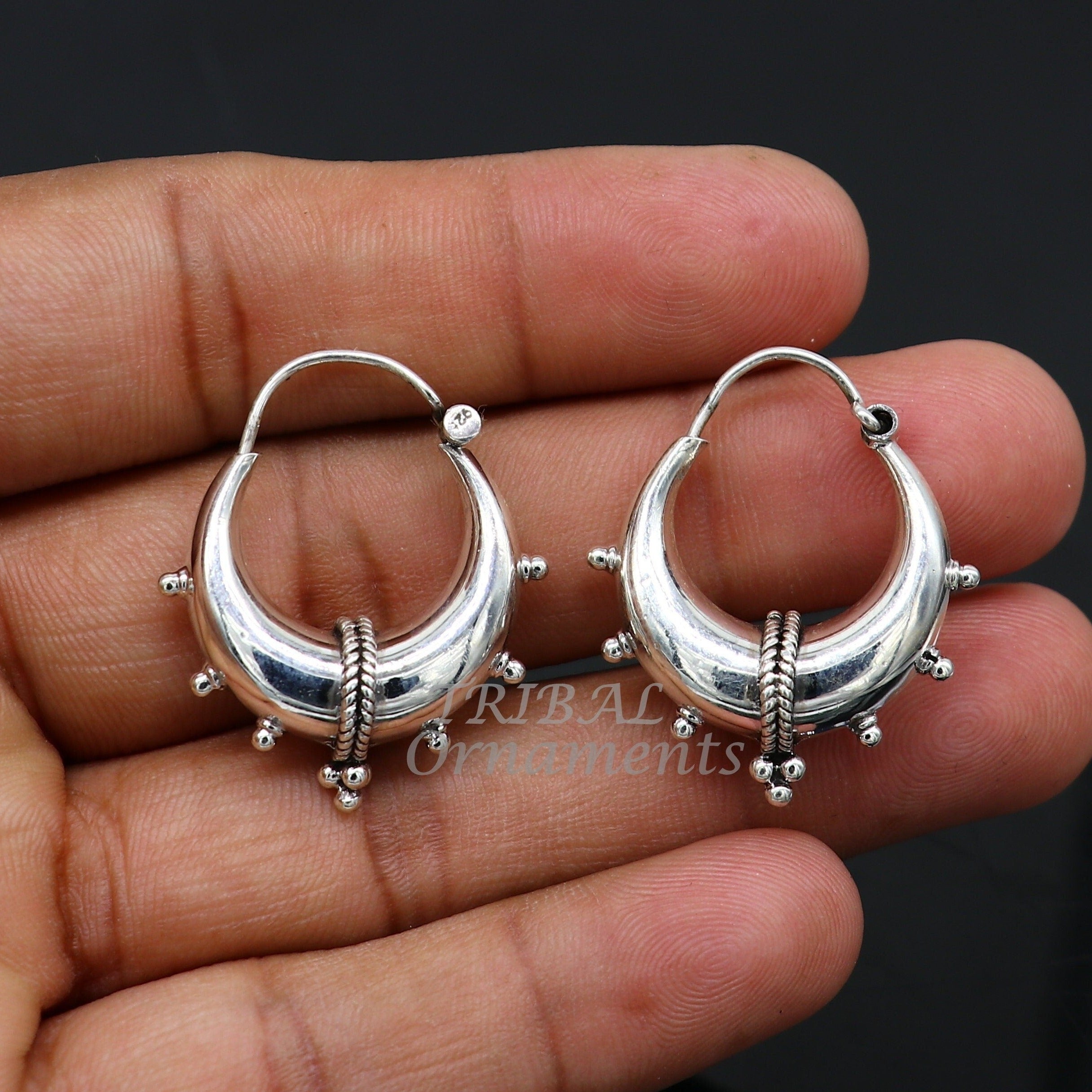 Sterling Silver Hoop Earrings – Klaebu