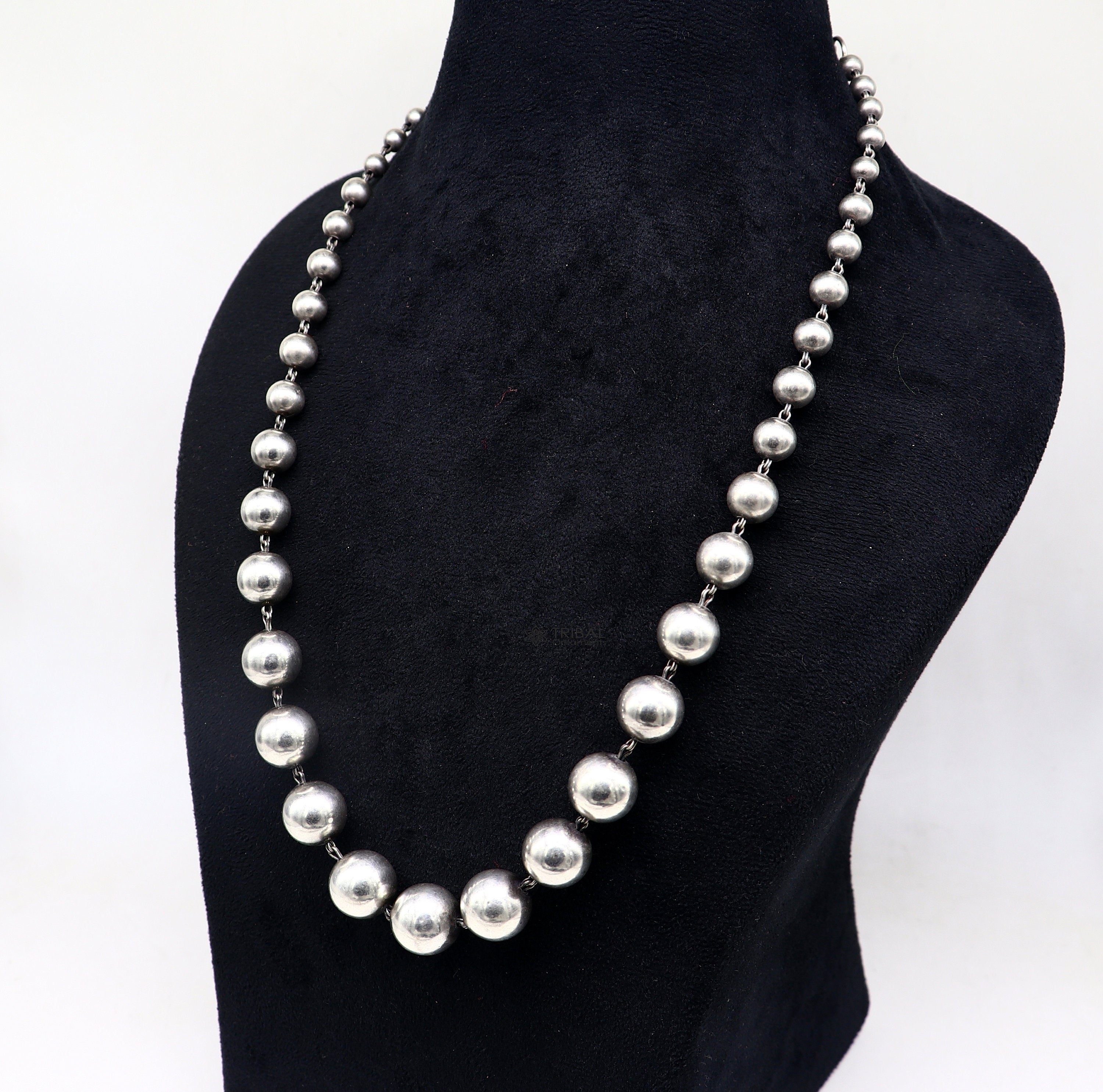 FULU AUTUMN Long Beaded Necklaces for Women Silver India | Ubuy
