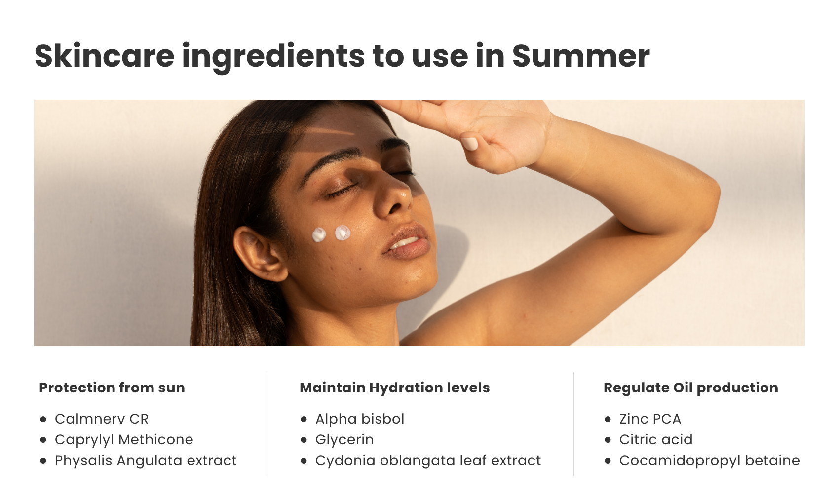 Summer Guide : Effective Skincare Products You Need