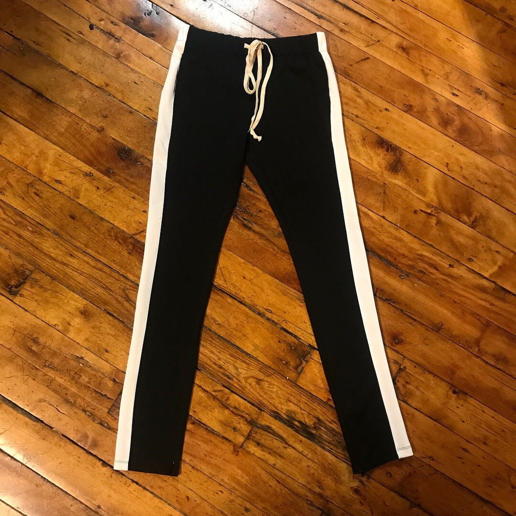 black and white eptm track pants