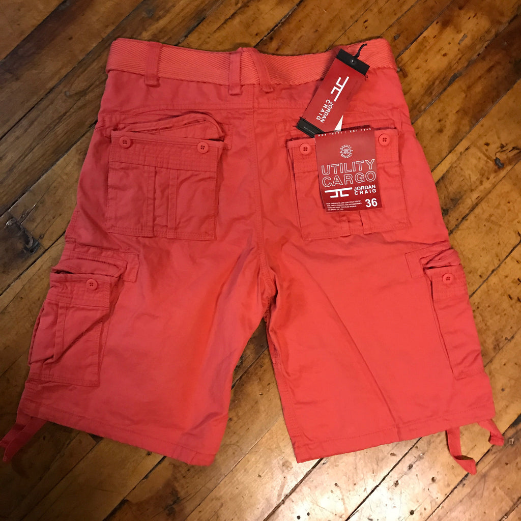 Jordan Craig Cargo Shorts Orange – Allstar Apparel