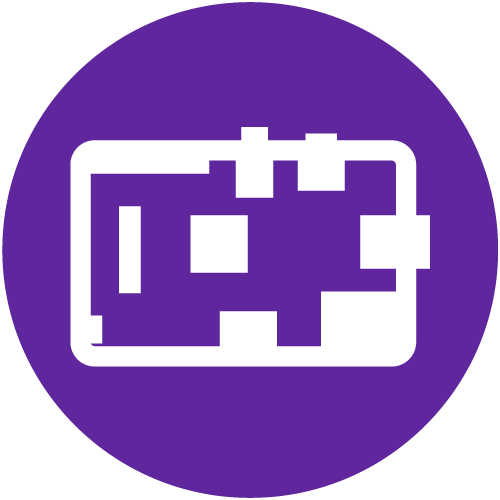 Icon of a circuit.