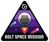 The BOLT: Space Mission STEM Event Logo.