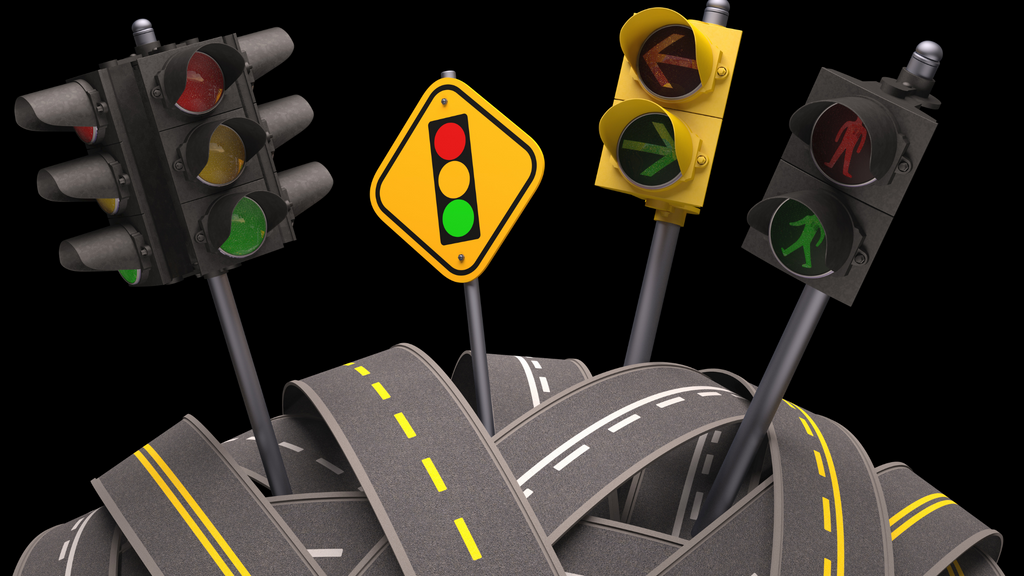 Traffic lights are a great example of how algorithms are used in the real world, all around us.