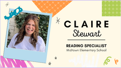 Claire Stewart, a reading specialist at Midtown Elementary School.