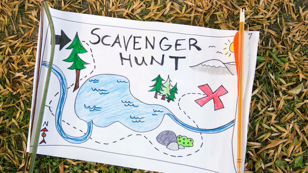 Hands-on activities, like scavenger hunts, are great ways to teach problem-solving skills to kids.