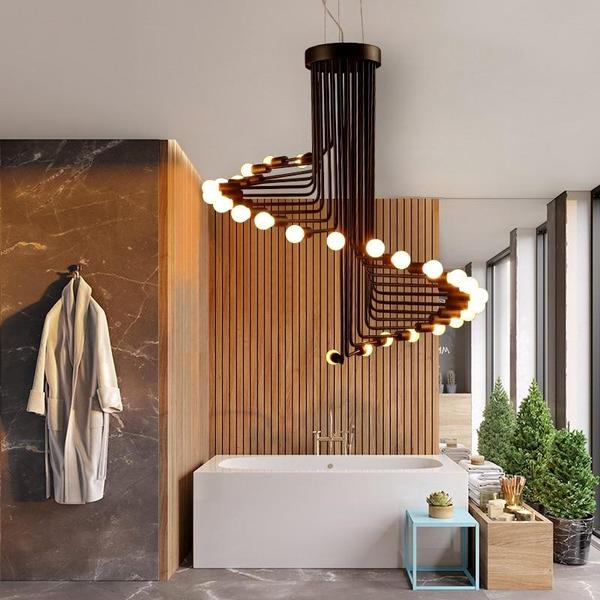 ventour modern spiral light