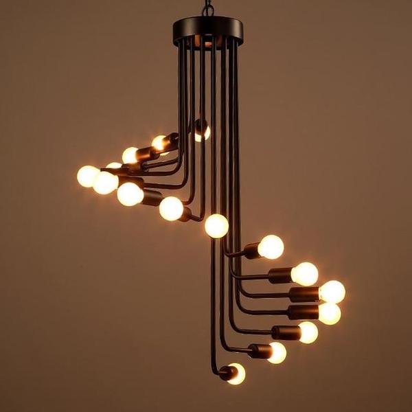 ventour modern spiral light