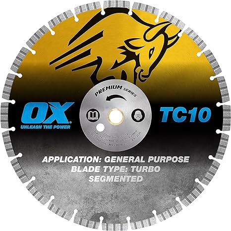 4" General Purpose Diamond Blade, Stone Blade for Concrete Saw