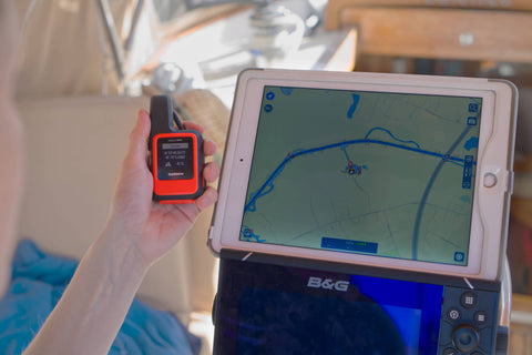 Navigating with an iPad and an inReach Mini
