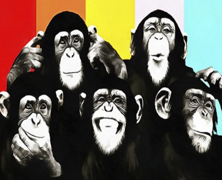 Group Of Monkeys