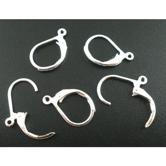 Hoop Earring Findings with Jump Ring Nickel Free 925 Sterling Silver, Lever  Back, 12mm Diameter - Ideal for DIY Jewellery Making, Sterling Silver,  No_Stone : : Toys & Games