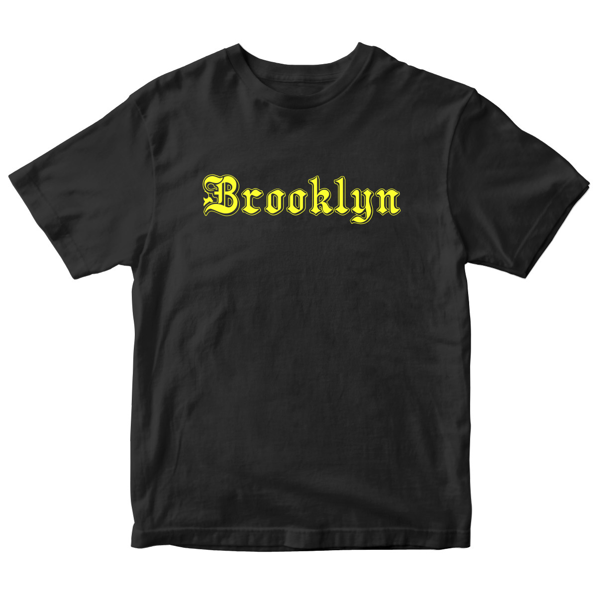 Brooklyn Gothic Represent Kids T-shirt | Black