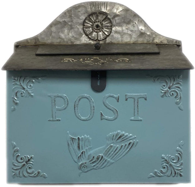 Vintage Style Post Box Nostalgic Charm Home Décor Farmhouse