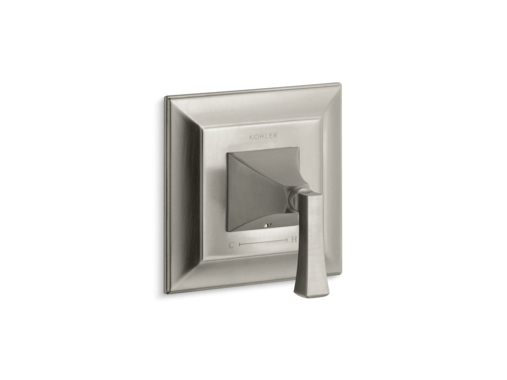Memoirs® Stately Valve trim with Deco lever handle for thermostatic valve, requires valve