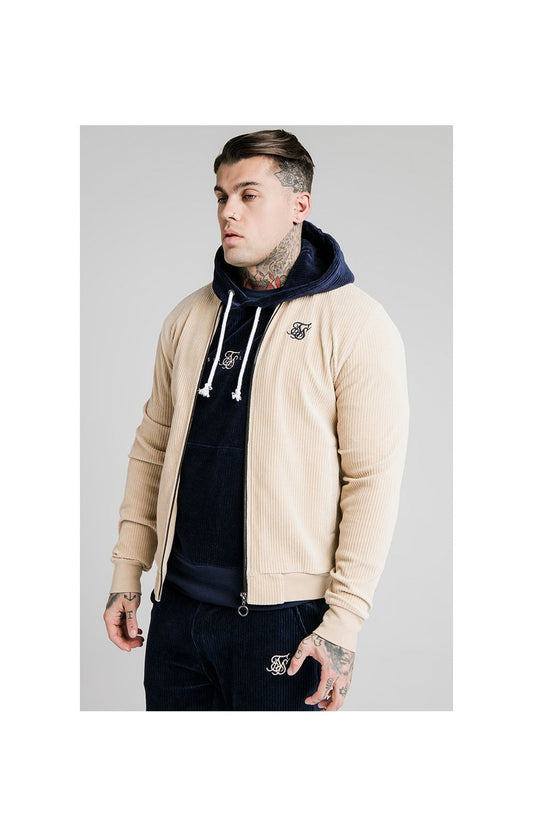 SikSilk Allure Corduroy Bomber -