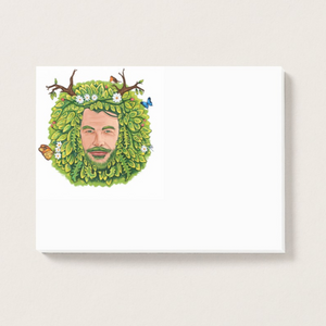 The Green Man Post-it® Notes