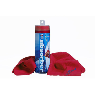 The Absorber, 27 in. x 17 in., Red Color (Wholesale) - Boat Lover's Towel