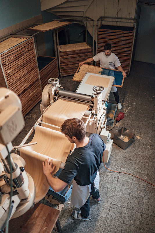 Markus und Matthias Schätzle, Nudelmaschine, Nudeln