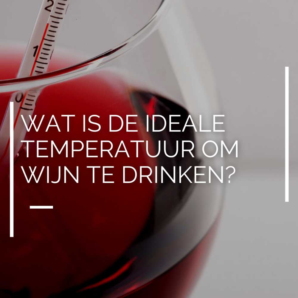 Wat de drinktemperatuur voor wijn? Wijn drinken —