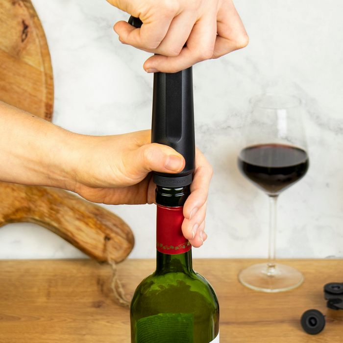 Inpakken Beperking Prestigieus Vacuümpomp | Vacu Vin | Wijn vacuümeren — Mijn-Wijnkoelkast