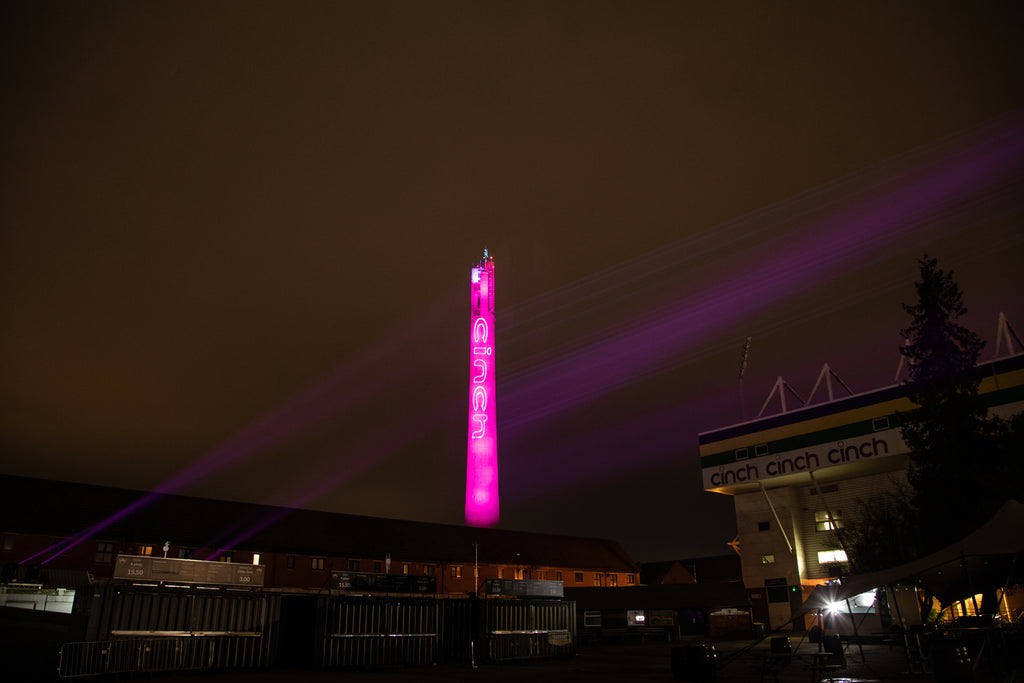 Outdoor Laser Projection cinch - Northampton Town 