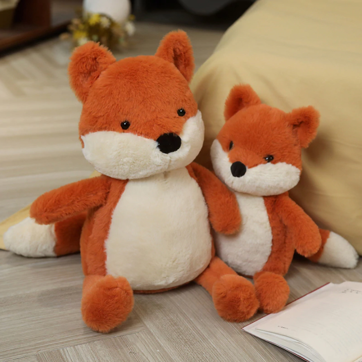 Fluffy Huge Tail Kawaii Fox Plushies – Kawaiies