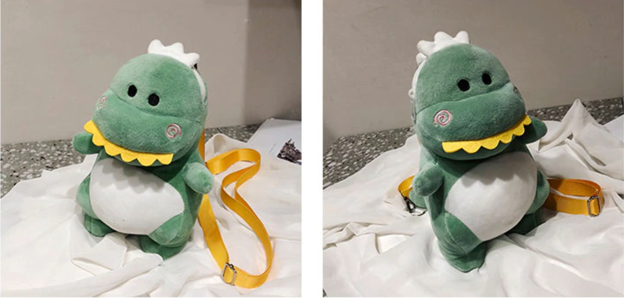 Kawaii Cute Dino Bag - Kawaii Bag - Kawaii Backpack - Kawaii Mini Backpack