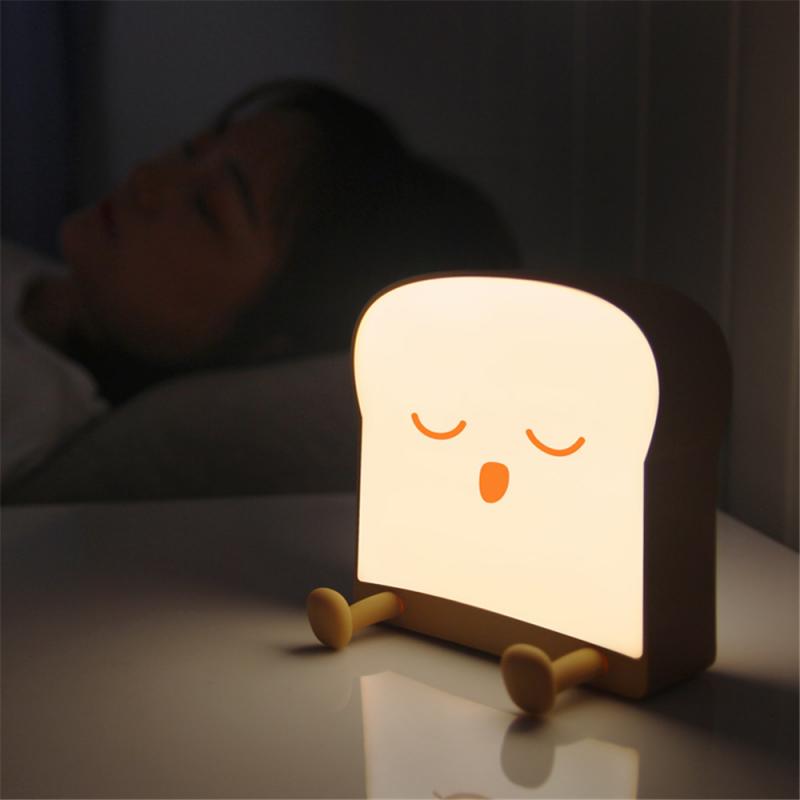 Kawaii Bread Toaster Machine LED Night Light – Kawaiies