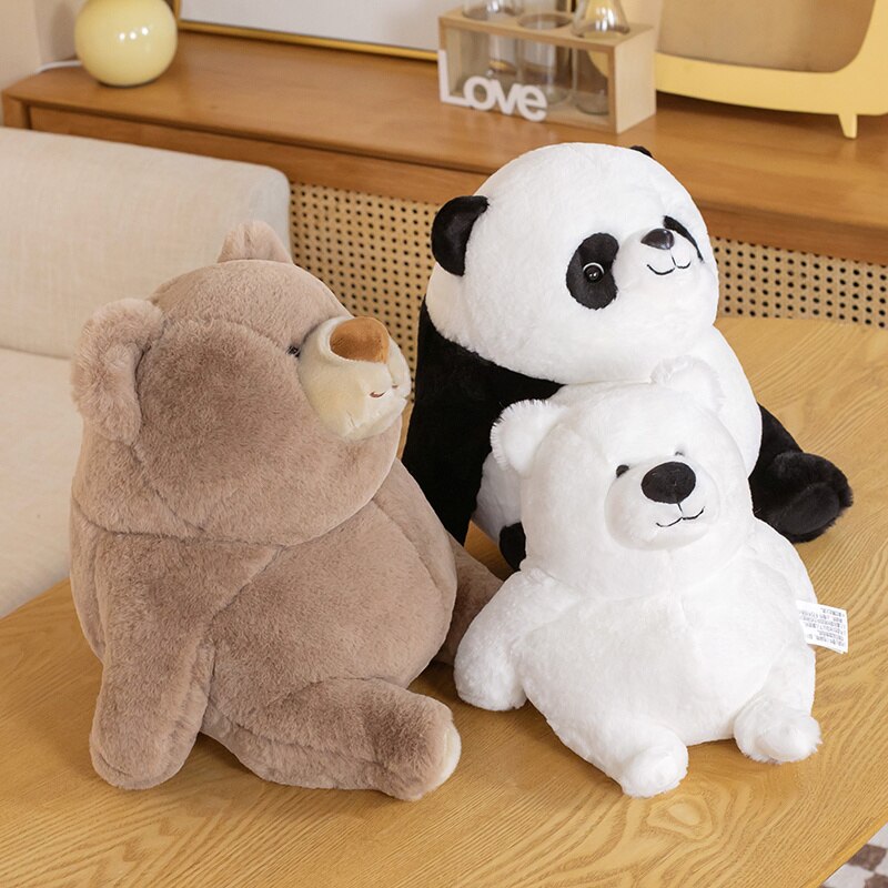 43 Giant White Fluffy Polar Bear Plushie – Kawaiies