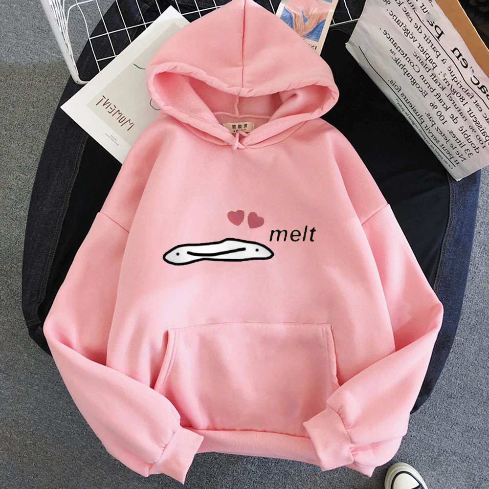 Cute Anime Melting Heart Hoodie