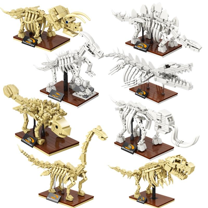 Dinosaur Fossil Skeletons Building Blocks – Kawaiies