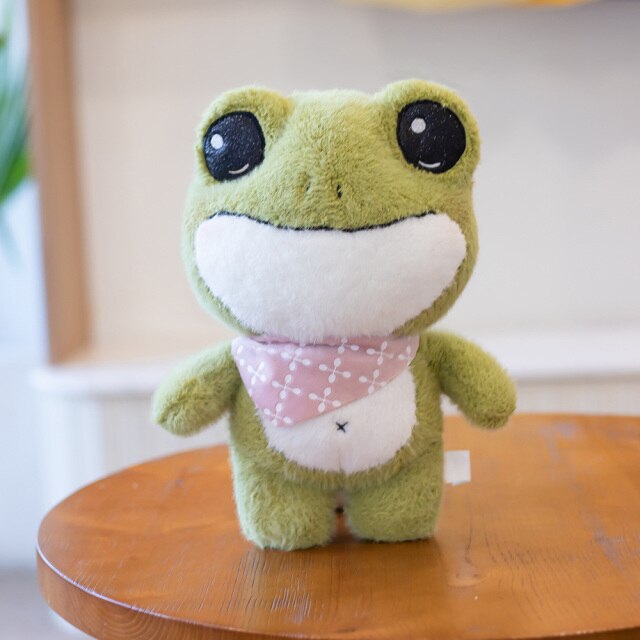 mini frog plush