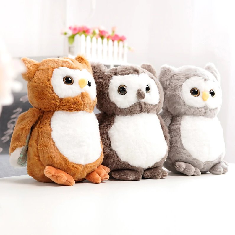 cute plush owl