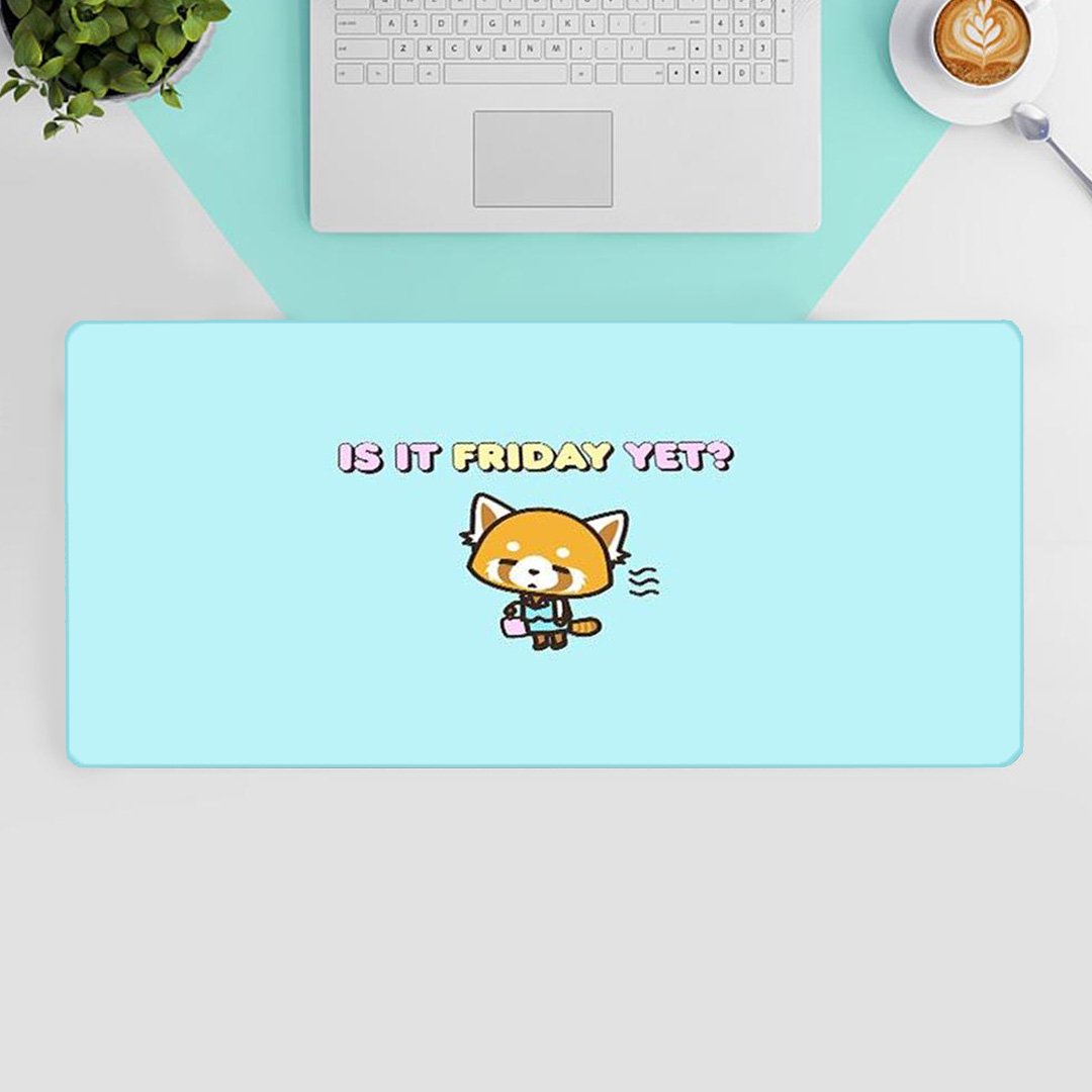 aggretsuko mouse pad