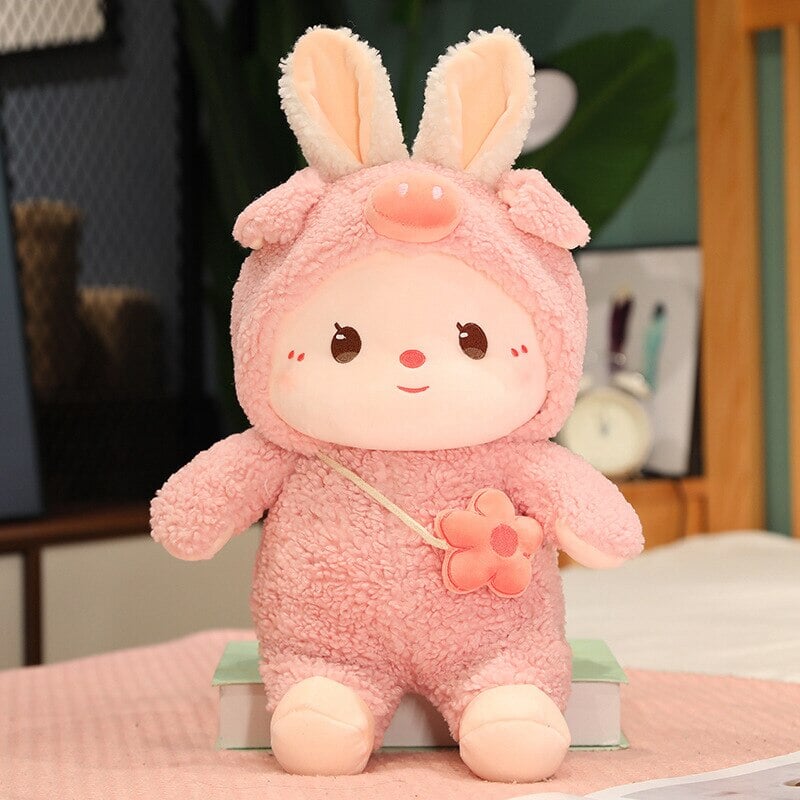 Kawaii Bunny Long Pillow Plushie – Kawaiies