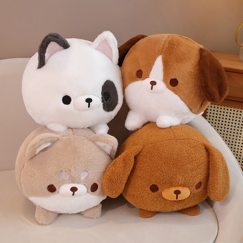 Kawaii Cute Pug Dog Animal Pillow Plush Stuffed Toy – Kawaiiso