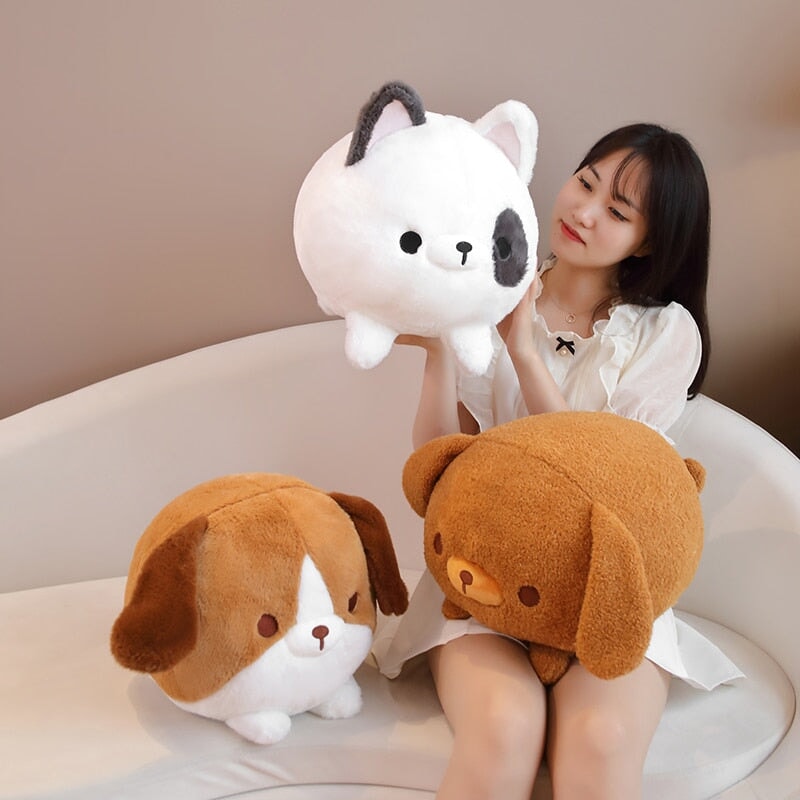 Cute Fluffy Animal Plushie Mascots