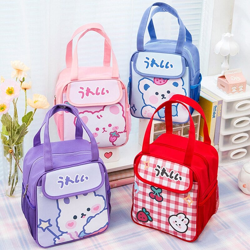 Bubu & Dudu Bears Bathing Insulated Lunch Box – Kawaiies