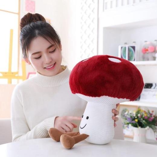 mushroom stuffed animal