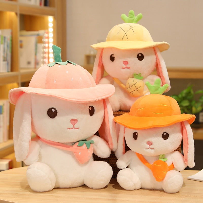 Cinnabun the Cuddly White Bunny Plushie – Kawaiies