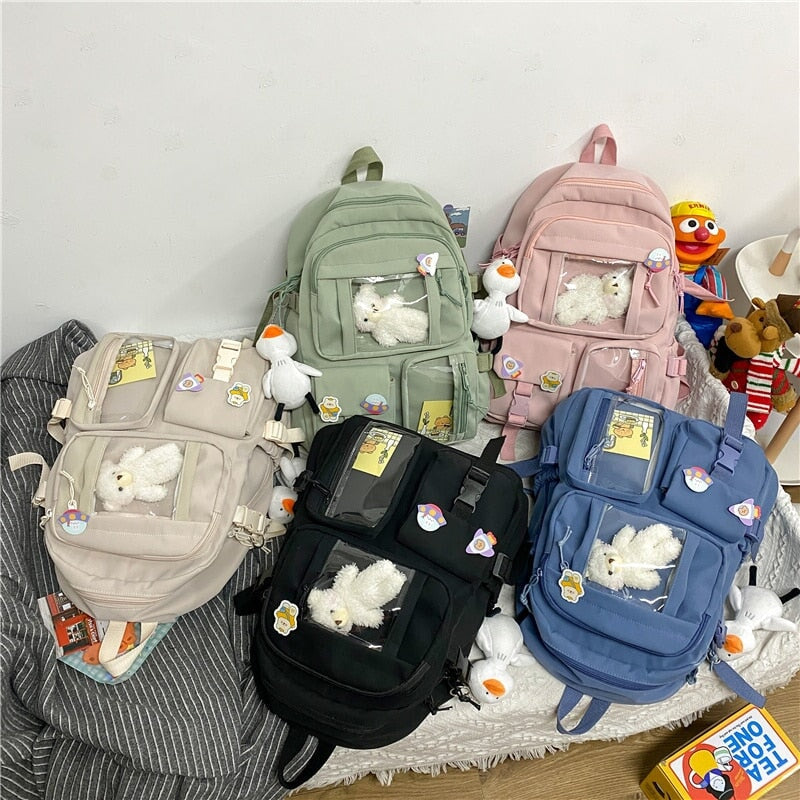 Japanese High School Backpack Bag – Kawaiies