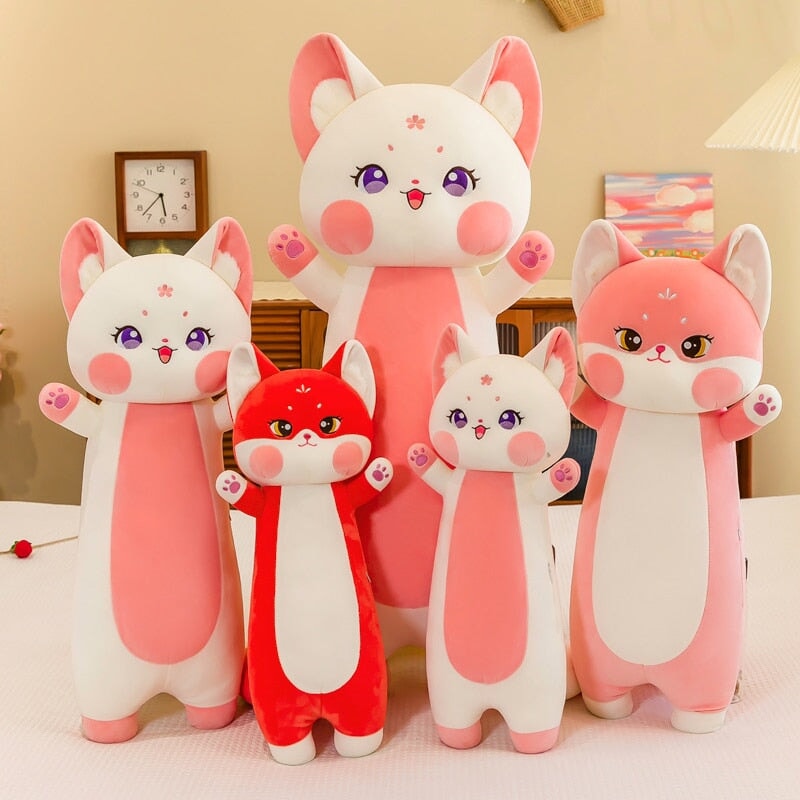 Kawaii Fluffy Fox Plushie Collection 2