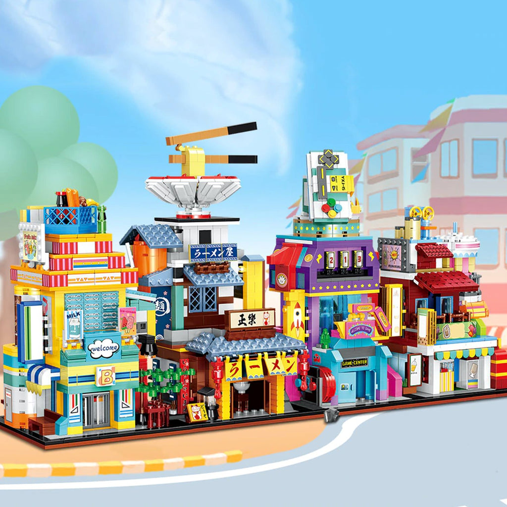 Shirakawa-go Dori Street Japanese Stores Building Sets - Limited Stock –  Kawaiies