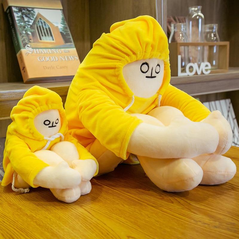 moody banana plush