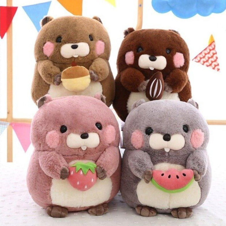 cute beaver plush